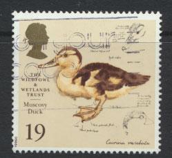 Great Britain SG 1915  Used  - Wildlife Wetlands Birds