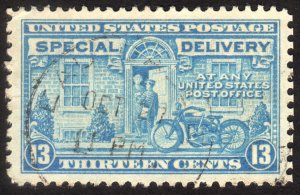 1944, US 13c, Nice centered, Used, Sc E17