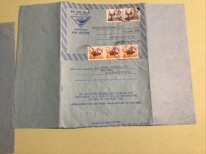 Rhodesia airmail Air Letter Cover 6 Items Ref A1270 