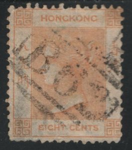 Hong Kong (1865) - Scott # 13,  Used
