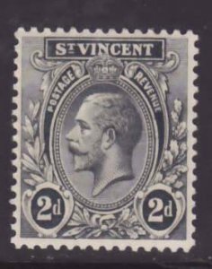 St Vincent-Sc#121- id13-unused og LH 2p KGV-1921-32-