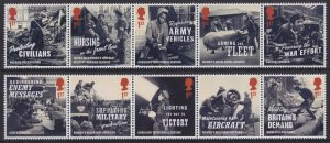 GB 4661-4670 Unsung Heroes Women of World War II set (10 stamps) MNH 2022
