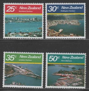 New Zealand #711-14 ~ Cplt Set of 4 ~ Unused, LHM  (1980)