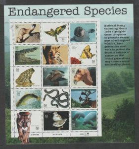 U.S. Scott #3105 Endangered Species Stamp - Mint NH Sheet - UR Plate