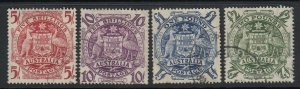 Australia, Sc 218-221 (SG 224a-224d), used