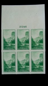 US - SCOTT#756 - PLT BLK 6 - MNH - CAT VAL $37.50