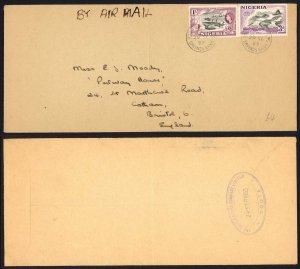 Nigeria Airmail Cover