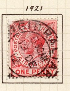 Gibraltar 1921-32 Early Issue Fine Used 1d. NW-157396