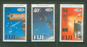 Fiji 1986 Scott 551-553 Halley's Comet MNH