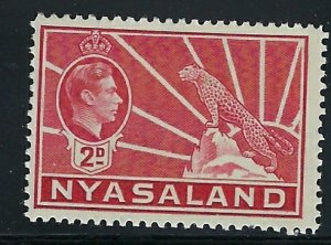 Nyasaland 57A MNH 1942 issue (fe5388)