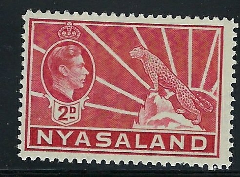 Nyasaland 57A MNH 1942 issue (fe5388)