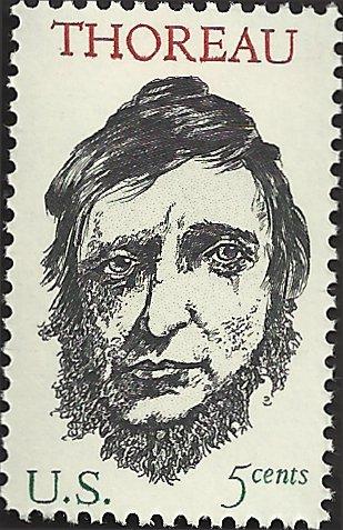 # 1327 MINT NEVER HINGED HENRY DAVID THOREAU