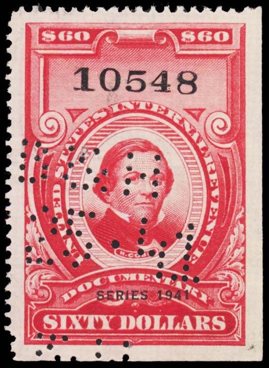 U.S. REV. DATED REDS R332  Used (ID # 100938)