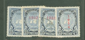 Thailand #296-9  Single (Complete Set)