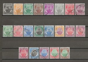 MALAYA/JOHORE 1949/55 SG 133/47 USED Cat £60