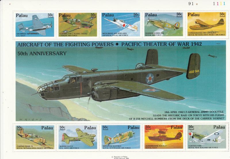 Palau #299, C22   MNH CV $19.50  (A9534L)