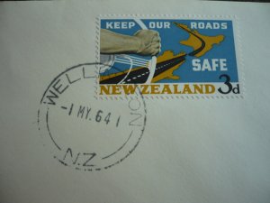 Postal History - New Zealand - Scott# 365 - First Day Cover