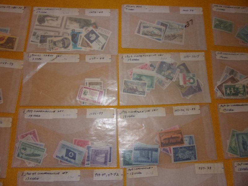 US COLLECTION IN PACKETS, ALL MNH