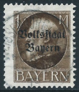 Bavaria, Sc #150, 1m Used