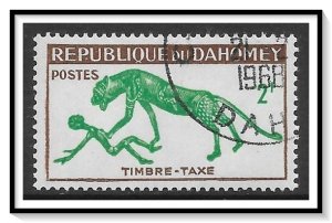 Dahomey #J30 Postage Due CTO NH