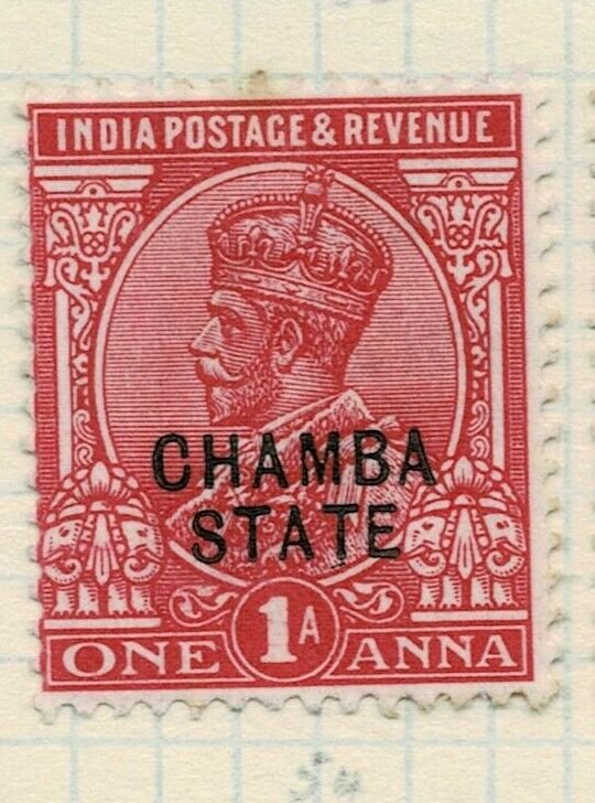 india chamba states- sg 45 -  lmm 