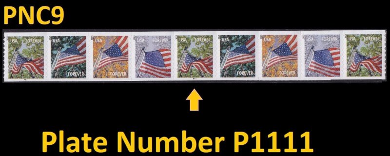 US 4770-4773 4773a Old Glory for All Seasons F PNC9 APU P1111 MNH 2013