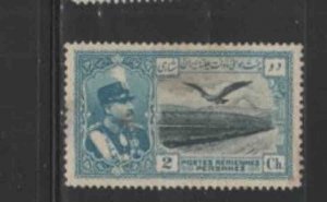 IRAN #C35  1930   2c  REAZZA SHAH PAHAVI  & EAGLE  USED F-VF  a