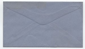 c1890 2 cent green stamped envelope specimen size M [6447.32]