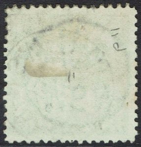 NEW SOUTH WALES 1890 CARRINGTON 20/- WMK CROWN NSW IN CIRCLE PERF 11 USED 