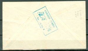 COLOMBIA 1950 LANSA FIRST DAY of SERVICE COVER..VERY NICE