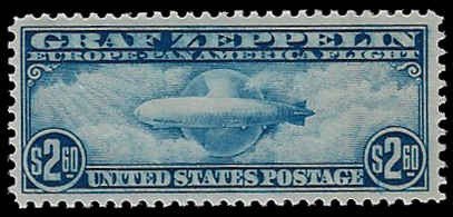 U.S. #C15 MNH; $2.60 Graf Zeppelin (1930)