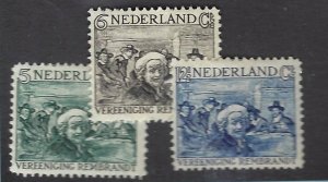 Netherlands SC B41-B43 Mint F-VF SCV$21.00...Take a Look!