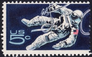 SC#1331 5¢ Space Accomplishments: Space Walk Single (1967) MNH