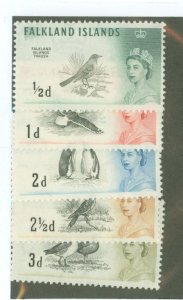 Falkland Islands #128-32 Mint (NH) Single