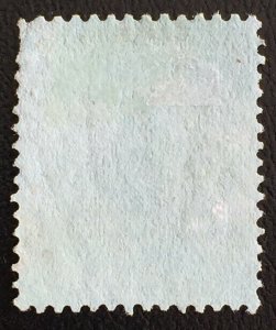 MALAYA 1922 MBE opt Straits Settlements KGV $1 MSCA USED SG#255 with fault M2408