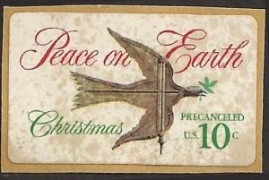 # 1552 USED CHRISTMAS DOVE AND WEATHER VANE SELF STICK