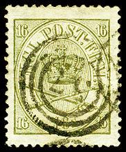 DENMARK 15  Used (ID # 23625
