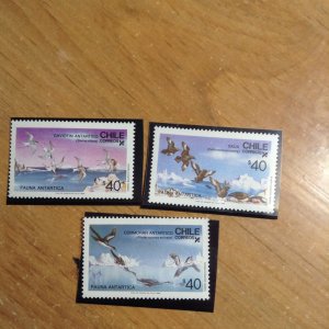 Chile  # 729a-b/d  MNH