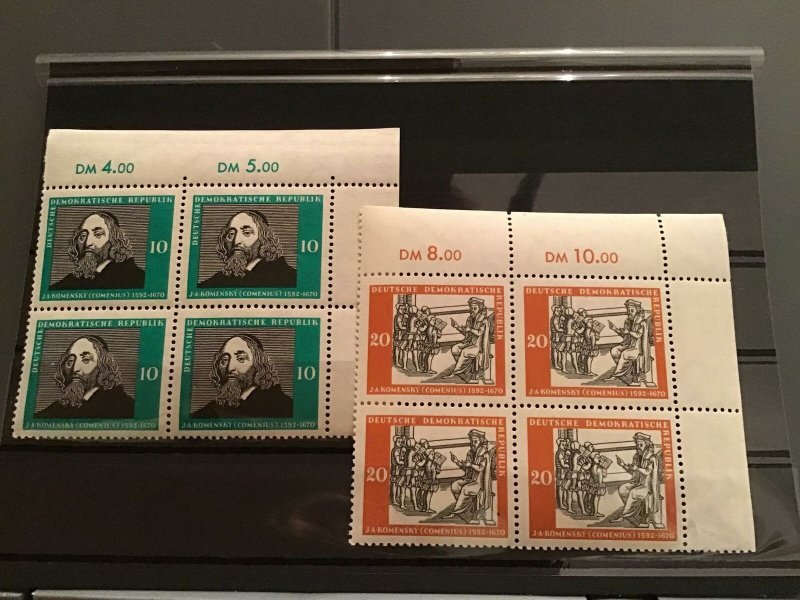 Ópera didáctica omnia by Comenius mint never hinged stamps blocks R23393