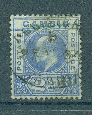 Gambia sc# 31 used cat value $20.00