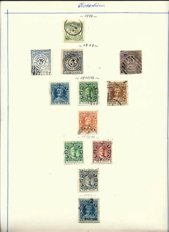 India  /  Ceylon / Philippines   old big  lot   used