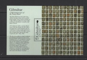 Gibraltar #1514 (2015 Penny Black sheet) VFMNH CV $9.25