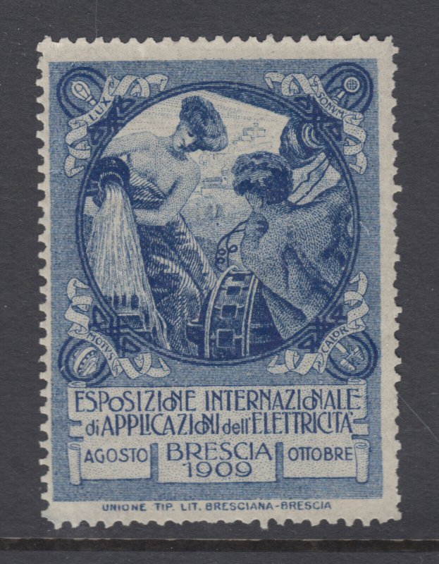 Spain, 1909 Brescia International Exposition for Electricity, fresh, VF, MNH