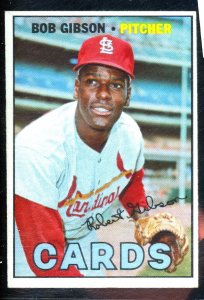 1968 TOPPS BOB GIBSON NRMT