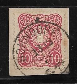 Germany Mi. # 33 / Sc. 31 used L41