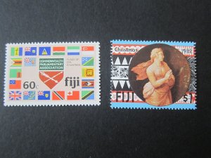 Fiji 2 stamps MNH
