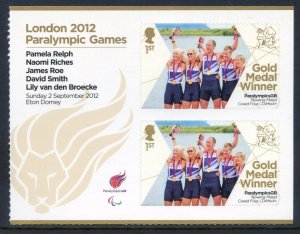 GB London 2012 Paralympics Relph, Riches, Roe, Smith & Van den Broecke Gold 