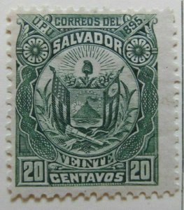 A6P37F9 Salvador 1895 20cmh*-