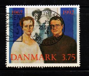 Denmark -  #964 25th Wedding Anniversary - Used