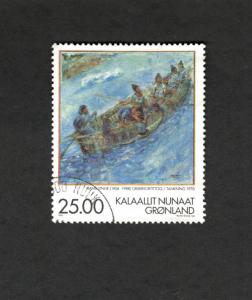 1999 Greenland SC #341 Painting  KALAALLIT NUNAAT used stamp
